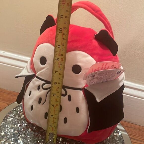 NWT Squishmallows Demi the Vampire Owl Halloween Treat candy soft plush Pail - Picture 12 of 12